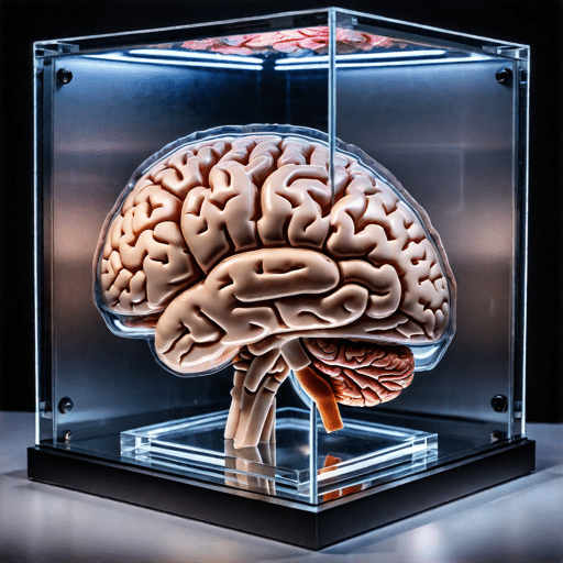 human brain in a box