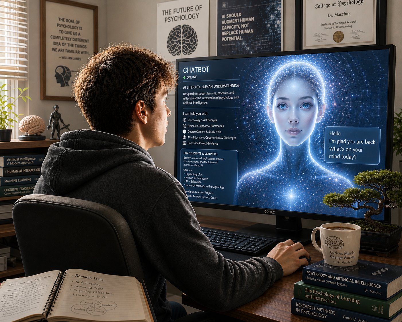 AI Introduces Psychological Potent Interactions that may be Maladaptive Under Conditions of Overreliance, Emotional Support, or Reduced Real-World Engagement and the New Normal